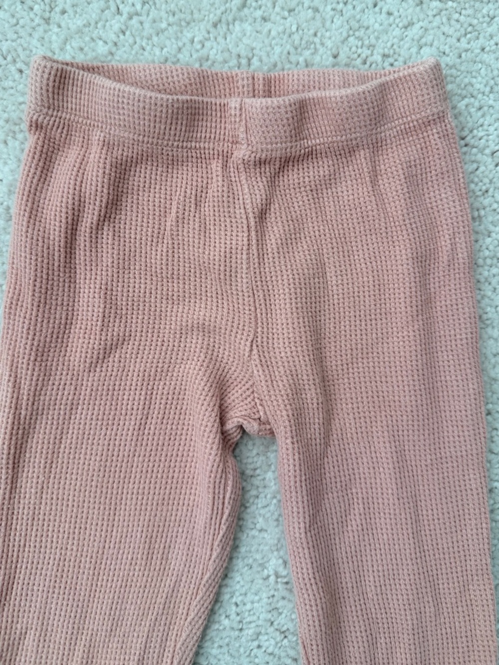 Posh Peanut Dusty Rose Waffle Knit Pajama Set - Picture 12 of 14